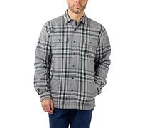 Carhartt Flannel-Sherpa, chemise/veste S Gris/Gris Foncé (Aph) Gris/Gris Foncé (Aph)