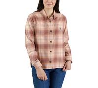 Carhartt Workwear Chemise femme Flannel-Plaid Flanelle Marron/Beige L (Q39)