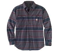 Carhartt Hamilton Fleece Lined chemise, noir-pourpre, taille S pour homme