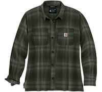 Carhartt Chemise femme Midweight Flannel L/S Plaid Shirt Basil S