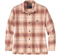 Carhartt Flannel-Plaid, chemise femme L Marron/Beige (Q39) Marron/Beige (Q39)