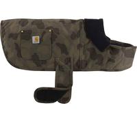 Carhartt Chore Duck Camo, manteau pour chien L Gris Foncé/Marron Gris Foncé/Marron