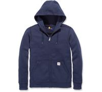 Carhartt Clarksburg Full Zip Ladies Hoodie, Bleu marine, Taille M