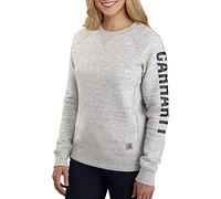 Carhartt Clarksburg Graphic Crewneck Sweatshirt Maillot de survêtement, Asphalt Heather NEP, S aux Femmes