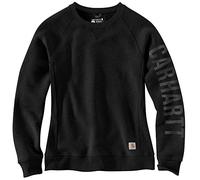Carhartt Clarksburg Graphic Crewneck Sweatshirt Maillot de survêtement, Asphalt Heather NEP, XL aux Femmes