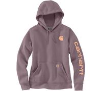 Carhartt Clarksburg Logo, sweat à capuche femme M Mauve Foncé (V96) Mauve Foncé (V96)