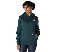 Carhartt Clarksburg Sweat-shirt à manches graphiques pour femme, Pierre verte, Small