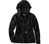 Carhartt Clarksburg, zip à capuche femme L Noir Noir