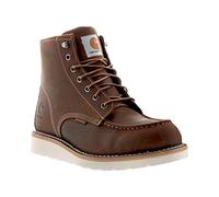 Carhartt CMW6175 Men's 6-Inch Waterproof Tan Wedge Boot Soft Toe Work, 9.5 M US