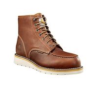 Carhartt CMW6275 Men's 6-Inch Waterproof Tan Wedge Boot Steel Toe Work, 12 M US