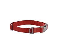 Carhartt Collier pour chien de champ, entièrement réglable, tissu 600 deniers durable avec marque réfléchissante pour plus de visibilité, rouge industriel, taille L
