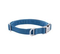 Carhartt Collier pour chien de terrain entièrement réglable en tissu 600 deniers durable avec logo réfléchissant pour plus de visibilité Bleu marine Taille L