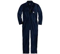 Carhartt Combinaison en toile Rugged Flex pour homme, bleu marine, X-Large