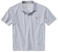 Carhartt Contractors Work Pocket Polo, gris, taille XL