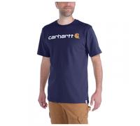 Carhartt - Core Logo S/S - T-shirt - XS - navy