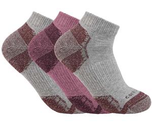 Carhartt Cotton Blend Low Cut Sock 3 Pack Assorted EUR L