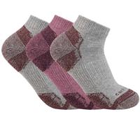 Carhartt Cotton Blend Low Cut Sock 3 Pack Assorted EUR M