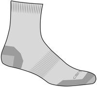 Carhartt Cotton Blend Quarter Sock 3 Pack Grey EUR XL