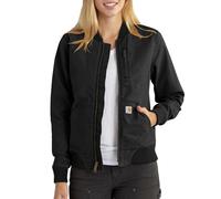 Carhartt Crawford Bomber Jacket Vestes, Black, S Taille Normale Femme
