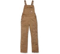 Carhartt Crawford Femmes bavoir globalement, beige, Taille XL