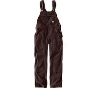 Carhartt Crawford, salopette femme XL Marron Foncé Marron Foncé