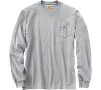 Carhartt Workwear T-shirt manches longues Pocket Gris clair L Homme