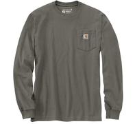 Carhartt - Dearborn Loose L/S T-Shirt - Haut à manches longues - XL - dusty olive