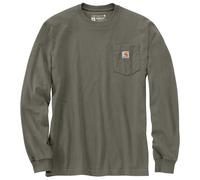 Carhartt Dearborn Loose Chemise Longsleeve, olive/vert, Taille XL