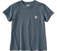 Carhartt Dearborn Loose Rosie T-shirt pour femme, Bleu fer, Taille L