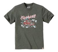 Carhartt - Dearborn Relaxed Holiday T-Shirt - T-shirt - XXL - basil heather