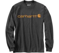 Carhartt Dearborn Relaxed Logo Manches longues, gris/or, Taille L