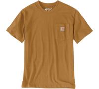 Carhartt - Workw Pocket S/S - T-shirt - S - carhartt brown