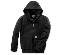 Carhartt Veste Duck Active 104050 100% coton à capuche Noir XL