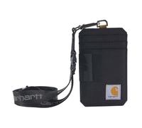 Carhartt Étui à documents Nylon Duck toile déperlante lanière réfléchissante Noir