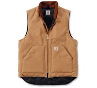 Carhartt Duck Arctic Quilt Lined Gilet, Marron clair, Taille S