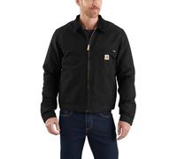 Carhartt Detroit Veste en Toile Lourde avec Doublure Matelassée Coupe Décontractée Homme, Noir, M