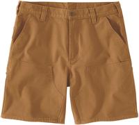 Carhartt Duck Double Front Relaxed-Fit, short W28 Marron Marron