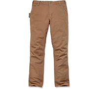Carhartt Duck Dungaree, pantalon en textile W33/L32 Marron Marron
