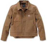 Carhartt Duck Relaxed-Fit, veste en textile L Marron Marron