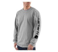 Carhartt Logo, sweat-shirt L Gris Clair Gris Clair