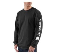 Carhartt Logo, sweat-shirt S Noir Noir
