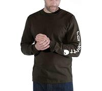 Carhartt Logo, sweat-shirt M Vert Foncé/Blanc Vert Foncé/Blanc