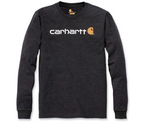 Carhartt EMEA Workwear Signature Graphic Core Logo Longsleeve ( Longsleeve ), Gris foncé, Taille XL