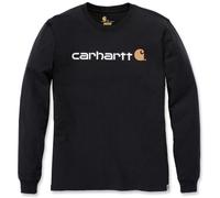 Carhartt EMEA Workwear Signature Graphic Core Logo Longsleeve ( Longsleeve ), noir, Taille XXL
