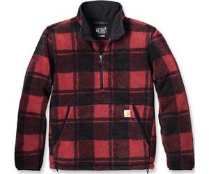 Carhartt Fairbanks Pullover, noir-rouge, taille 2XL pour homme