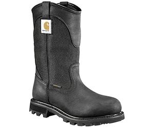 Carhartt Femme 10" Women's Waterproof Soft Toe Wellington Cwp1151 Botte mi-Mollet, Tannage All Huile Noir, 42 EU
