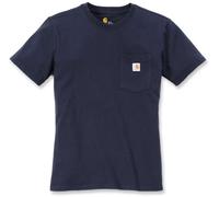 Carhartt Femme Chemise Workw Pocket S/S T-Shirt Navy S