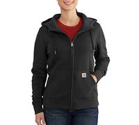 Carhartt Femme Clarksburg Full Zip Hoodie Maillot de surv tement, Noir, L EU