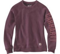 Carhartt Femmes Clarksburg Crewneck Sweatshirt Blackberry Heather L