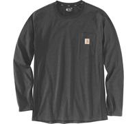 Carhartt Femmes Longsleeve Force Flex Pocket T-Shirt L/S Carbon Heather S